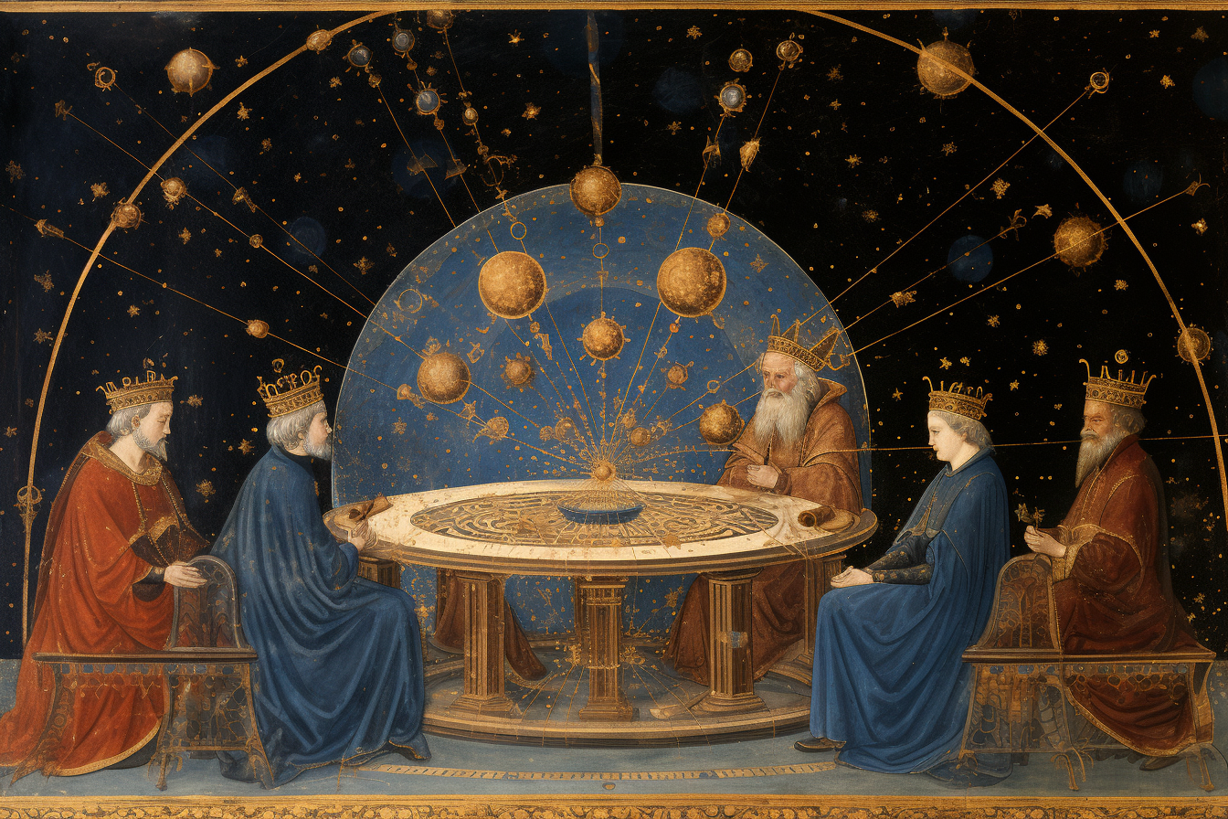 Medieval Astrology - The Court