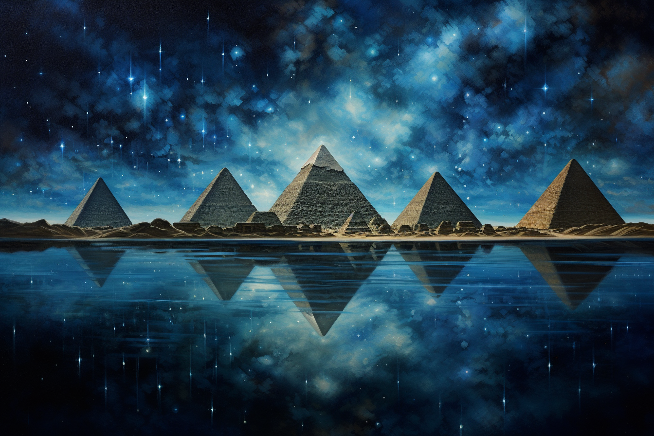 Egyptian astrology pyramids