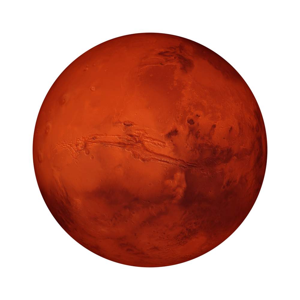 Planet mars associated with the numerology of 45